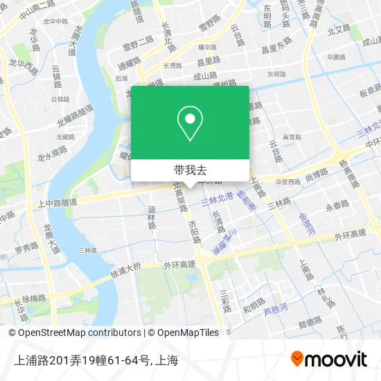 上浦路201弄19幢61-64号地图