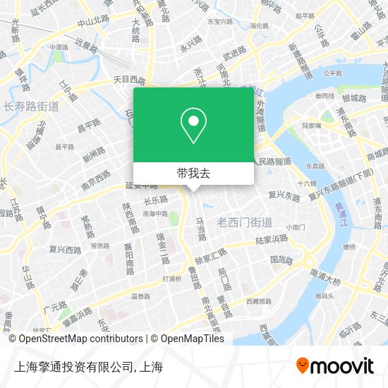 上海擎通投资有限公司地图