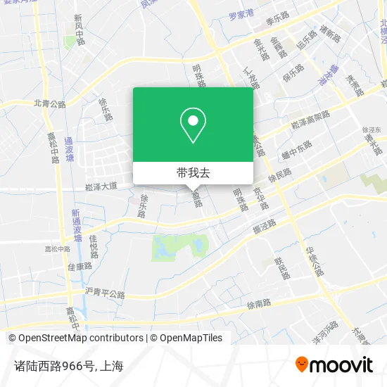 诸陆西路966号地图