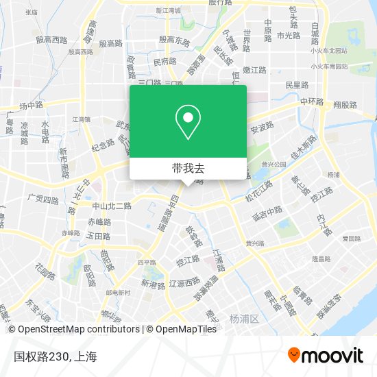 国权路230地图