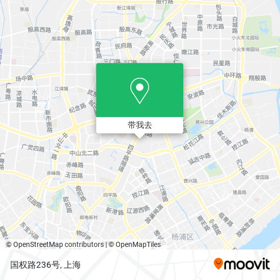 国权路236号地图