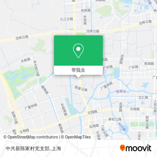 中共新陈家村党支部地图