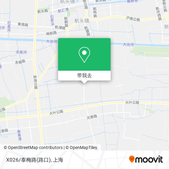 X026/泰梅路(路口)地图