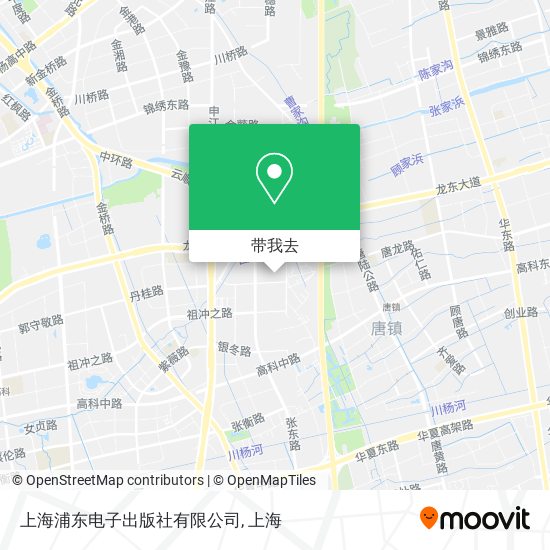 上海浦东电子出版社有限公司地图