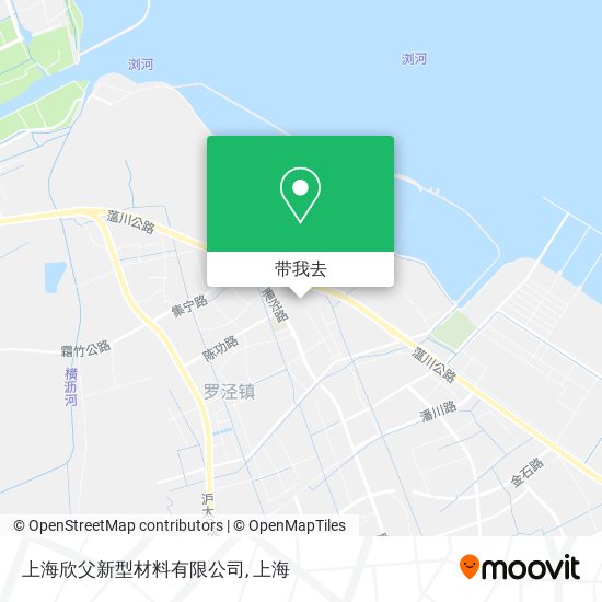 上海欣父新型材料有限公司地图