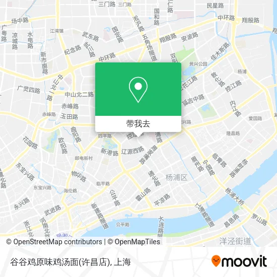 谷谷鸡原味鸡汤面(许昌店)地图