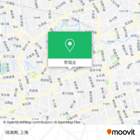 俏湘阁地图