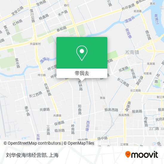 刘华俊海绵经营部地图