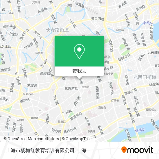 上海市杨梅红教育培训有限公司地图