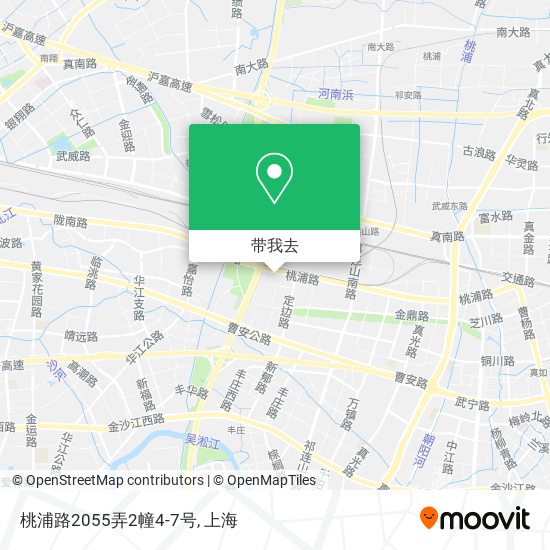 桃浦路2055弄2幢4-7号地图