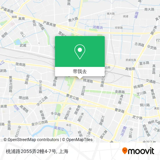 桃浦路2055弄2幢4-7号地图