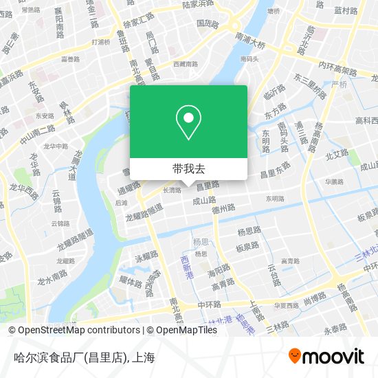 哈尔滨食品厂(昌里店)地图