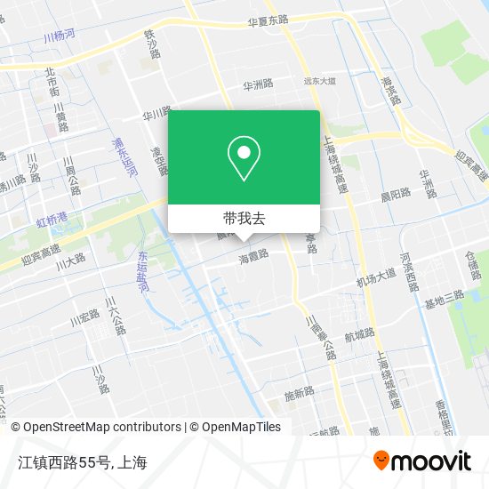 江镇西路55号地图