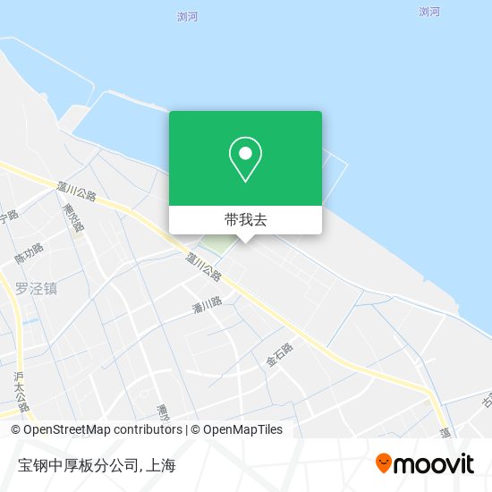 宝钢中厚板分公司地图