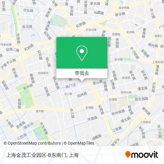 上海金茂工业园区-B东南门地图