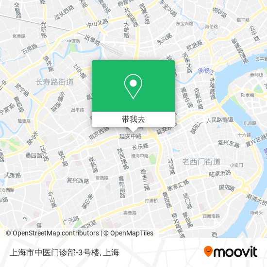 上海市中医门诊部-3号楼地图