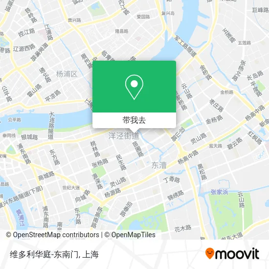 维多利华庭-东南门地图
