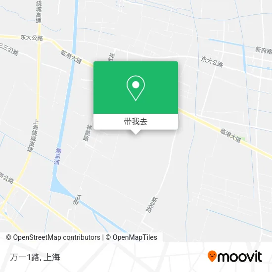 万一1路地图