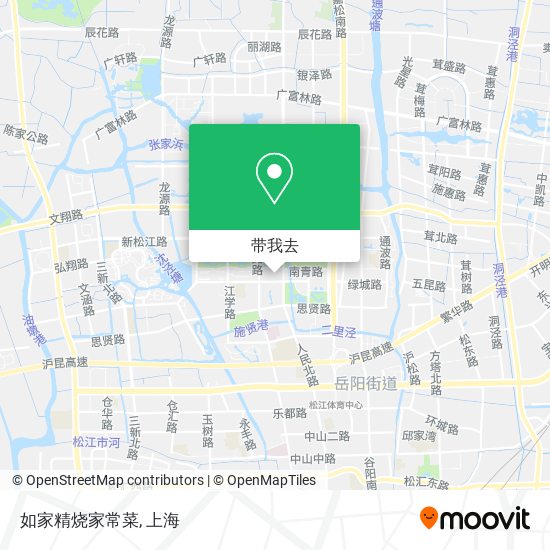 如家精烧家常菜地图