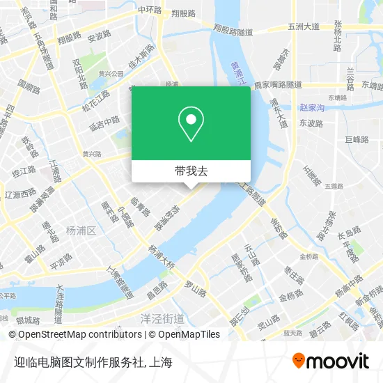 迎临电脑图文制作服务社地图