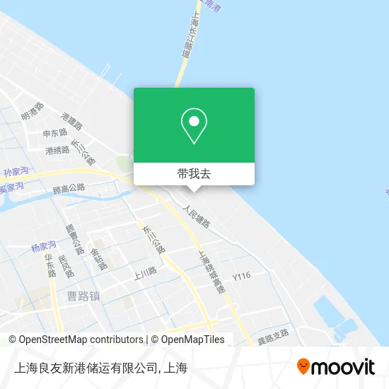 上海良友新港储运有限公司地图