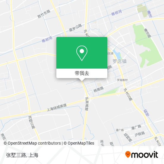 张墅三路地图