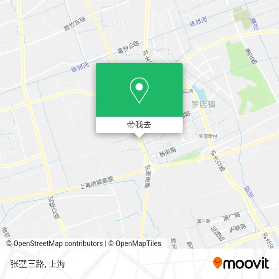 张墅三路地图