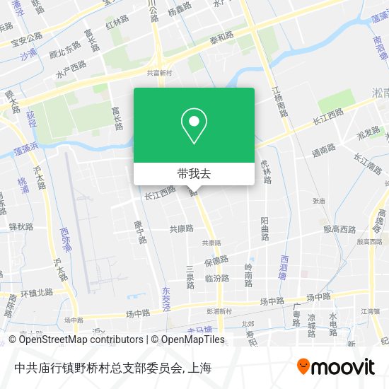中共庙行镇野桥村总支部委员会地图