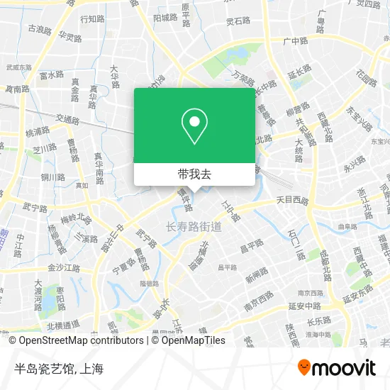 半岛瓷艺馆地图