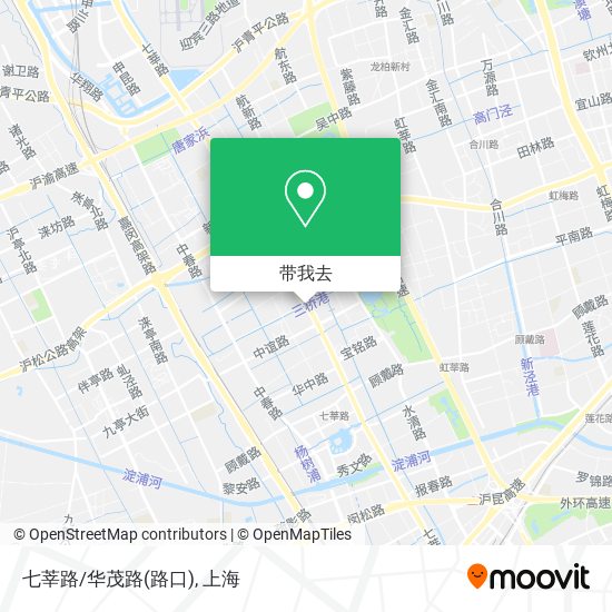 七莘路/华茂路(路口)地图