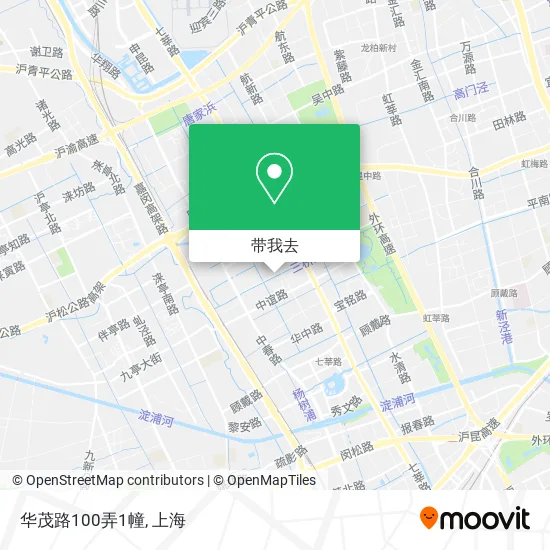 华茂路100弄1幢地图