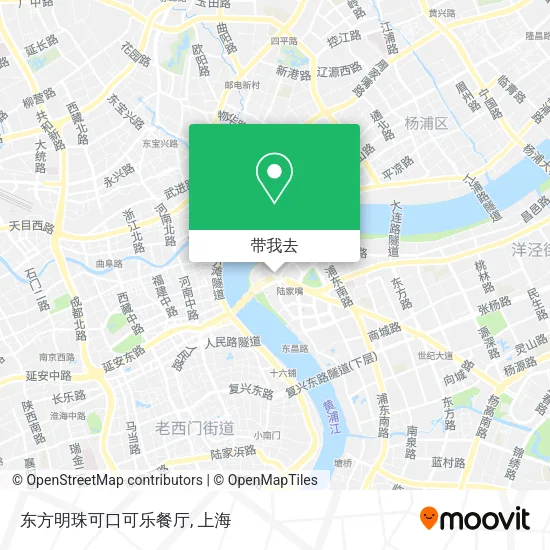 东方明珠可口可乐餐厅地图