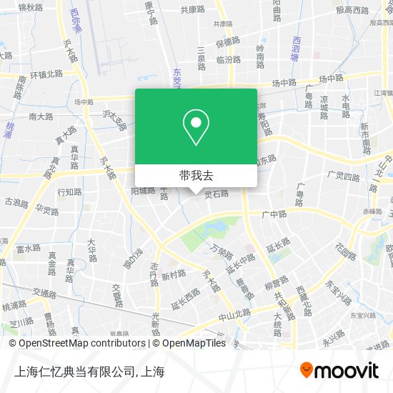 上海仁忆典当有限公司地图