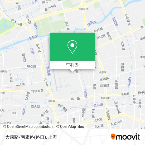 大康路/南康路(路口)地图