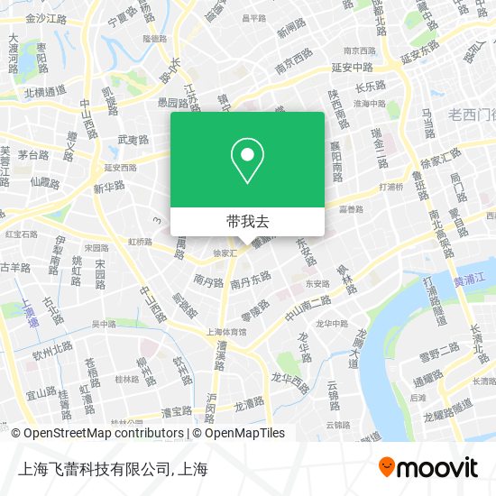 上海飞蕾科技有限公司地图