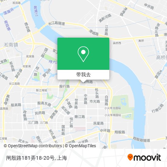 闸殷路181弄18-20号地图