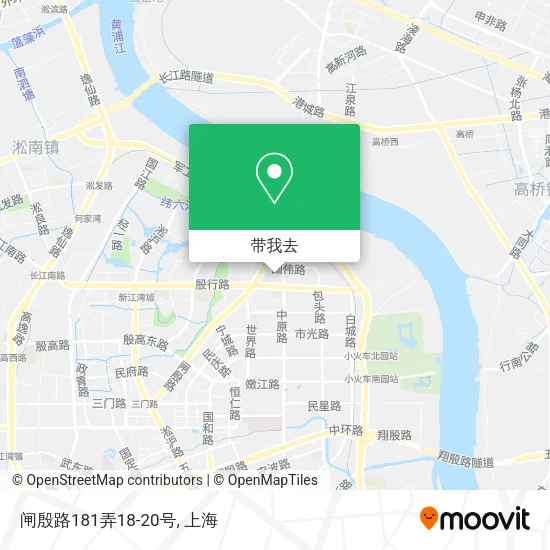 闸殷路181弄18-20号地图