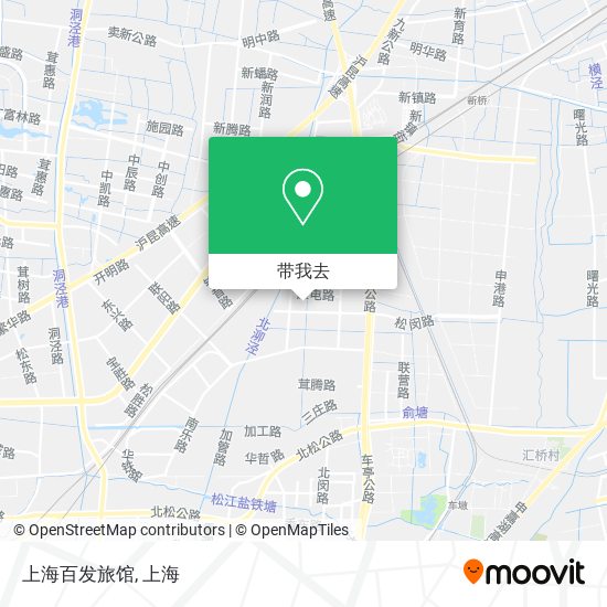 上海百发旅馆地图