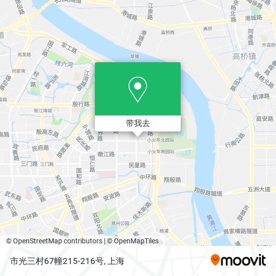 市光三村67幢215-216号地图