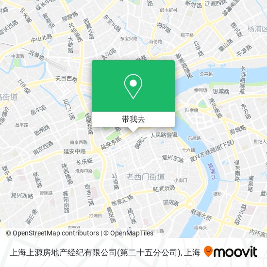 上海上源房地产经纪有限公司(第二十五分公司)地图