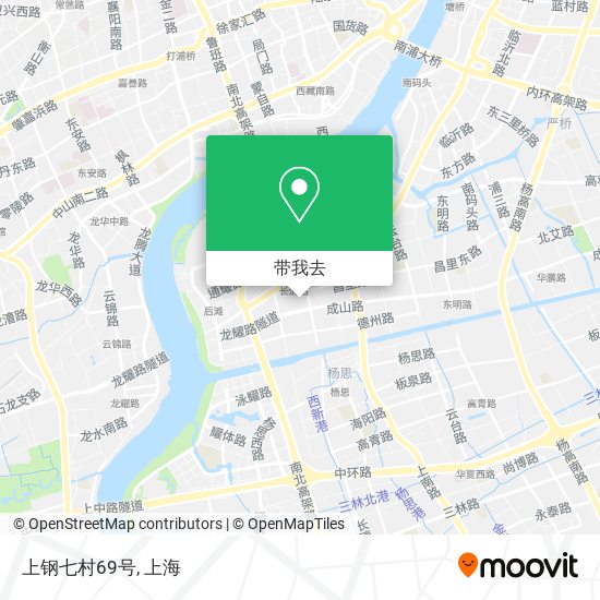 上钢七村69号地图