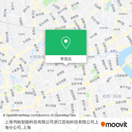 上海书柏智能科技有限公司浙江苏柏科技有限公司上海分公司地图