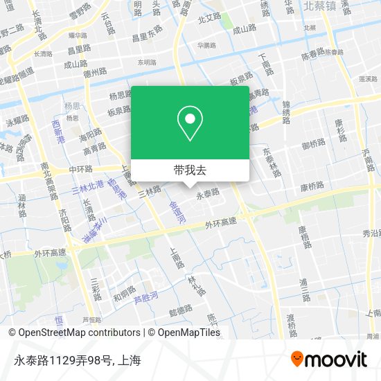 永泰路1129弄98号地图