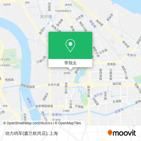 动力鸡车(森兰欧尚店)地图