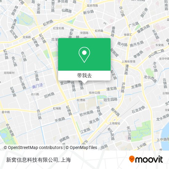 新窝信息科技有限公司地图