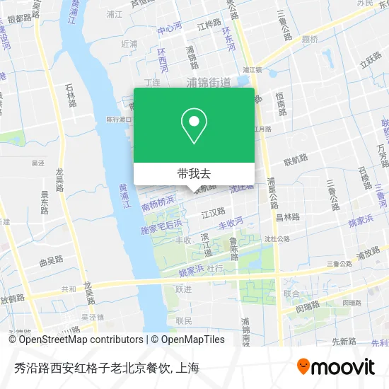 秀沿路西安红格子老北京餐饮地图