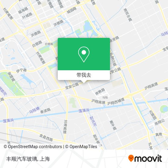 丰顺汽车玻璃地图