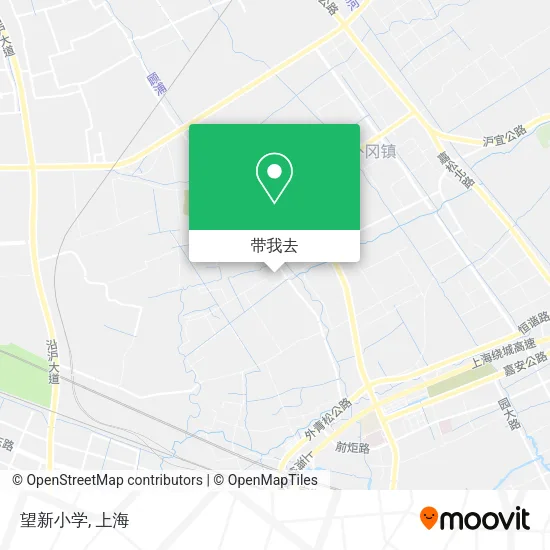 望新小学地图