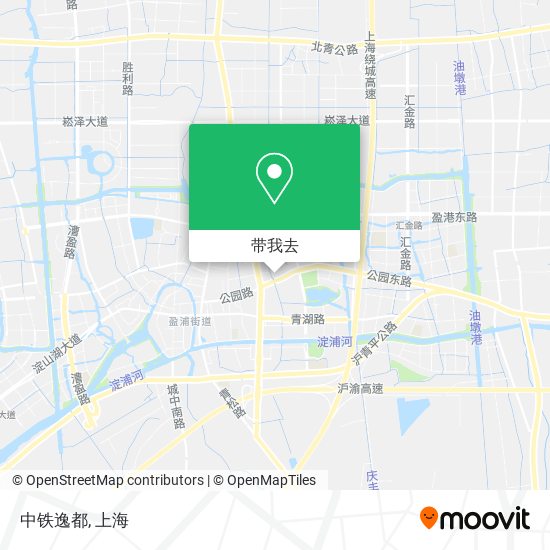 中铁逸都地图