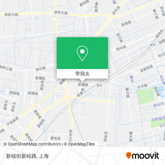 新镇街新站路地图